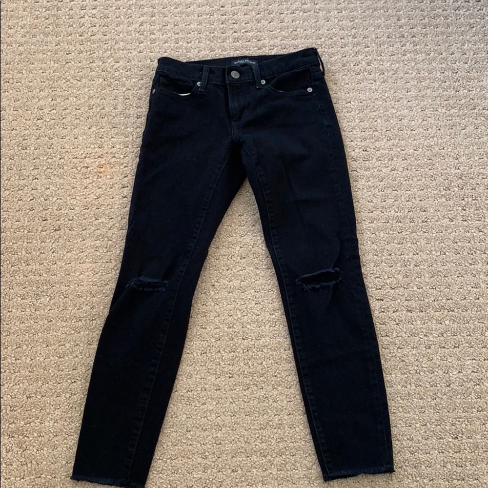 Black skinny jeans